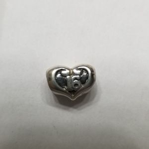 Sterling silver charm 16